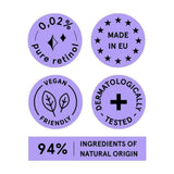 🌟RETINOL andlits gel maski með retinol 3×7 ml