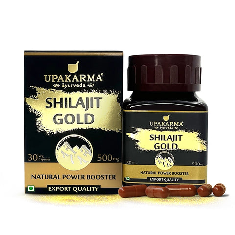SHILAJIT Gull hylki 500mg 30stk