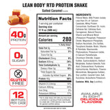 LEAN BODY® Salted Caramel 500ml - 12stk