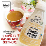 Skinny Kaffi Creamer Vanillu 425ml
