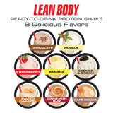 LEAN BODY® Cookies & Cream 500ml - 12. stk