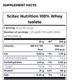 100% Whey Isolate 700gr