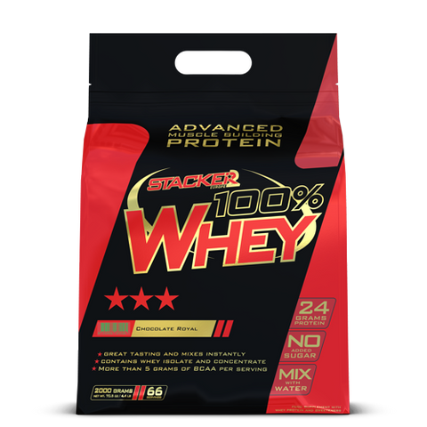 Stacker Whey prótein 66. skammtar