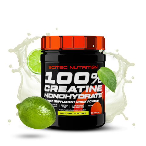 Scitec kreatín Monohydrat Mint Lime 300g