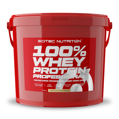 Scitec 4kg 100% Whey Vanilla