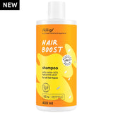 HAIR BOOST sjampó með castor olíu 400 ml