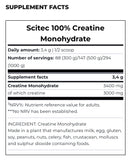 100% creatine monohydrate