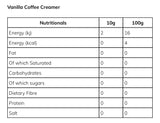 Skinny Kaffi Creamer Vanillu 425ml