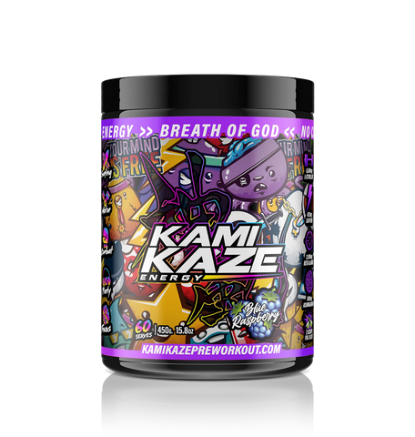 💥Kamikaze Pre Workout Blue Raspberry