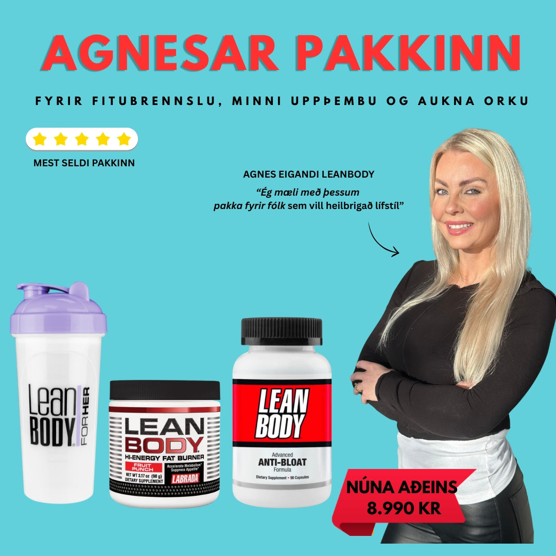 Agnesar Agnesar Pakkinn - Vinsælasti Heilsupakkinn | Spaðaðu – leanbodyiceland