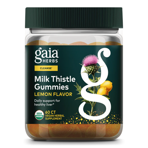 Gaia Milk Thistle Gummies 60 stk