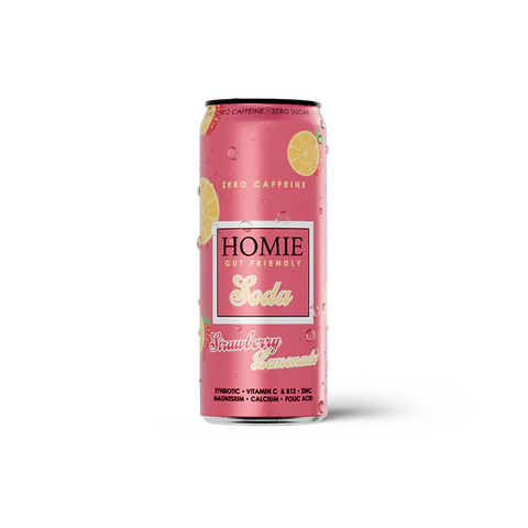 🍓🍋Homie Soda Strawberry Lemonade