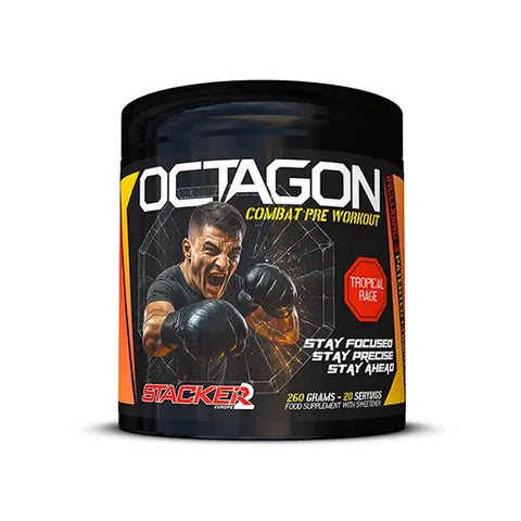 Stacker octagon pre workout tropical