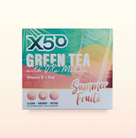 🍃 X50 Green Tea Summer Fruit Vita Matcha