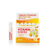 Swedish Nutra vitamin C+D3+K2 30 stk