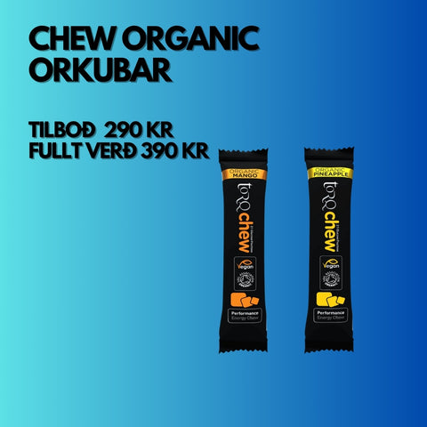 CHEW Organic orkubar