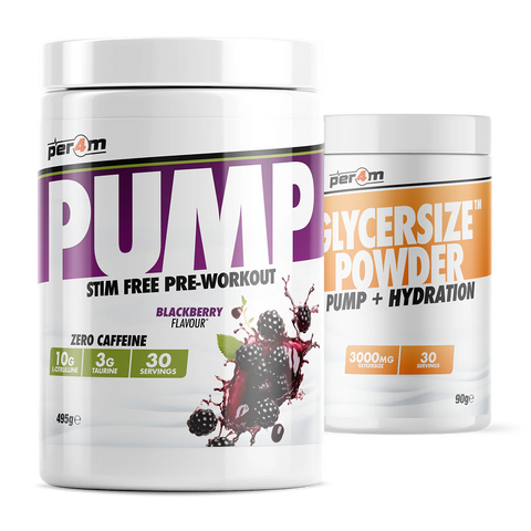 KAUPAUKI Pump Stim Free Pre Workout with Glycersize™ Blackberry