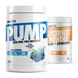 KAUPAUKI Pump Stim Free Pre Workout with Glycersize™ Blue Raspberry