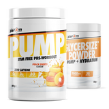 KAUPAUKI Pump Stim Free Pre Workout with Glycersize™ Peach Sweets