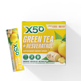 X50 Grænt tea + Resveratol 60. skammtar