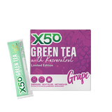 X50 Green tea + Resveratrol Grape