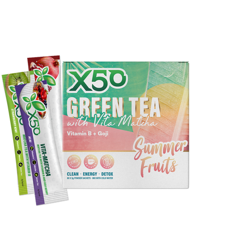 X50 Green Tea Summer Fruit Vita Matcha