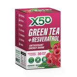 X50 Grænt tea + Resveratol 30. skammtar